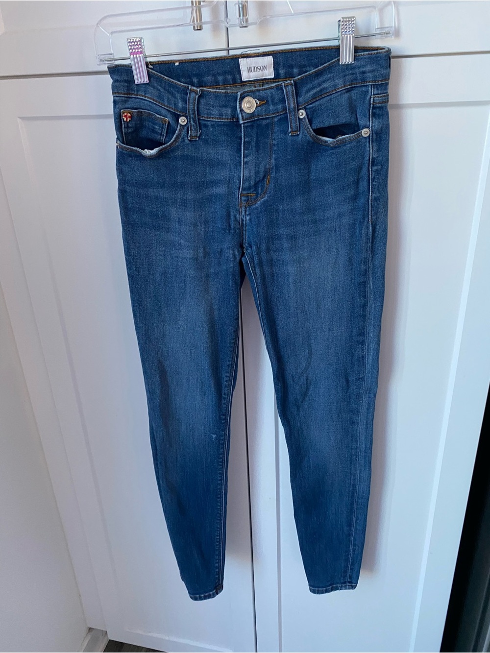 Hudson women’s ankle krista super skinny size 25 jeans